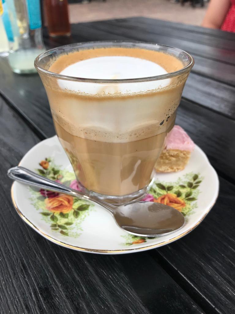 Kopje koffie in Woudsend