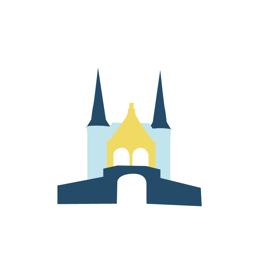 illustratie waterpoort Sneek