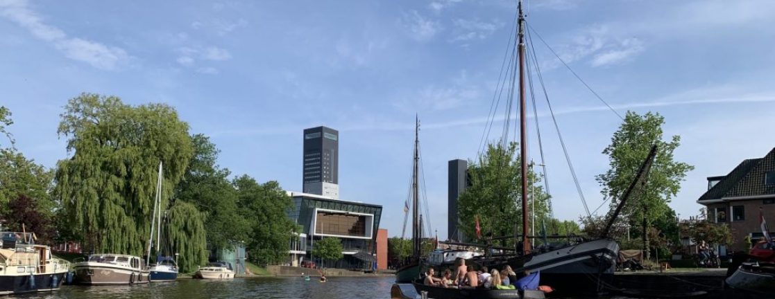 Leeuwarden vanaf het water